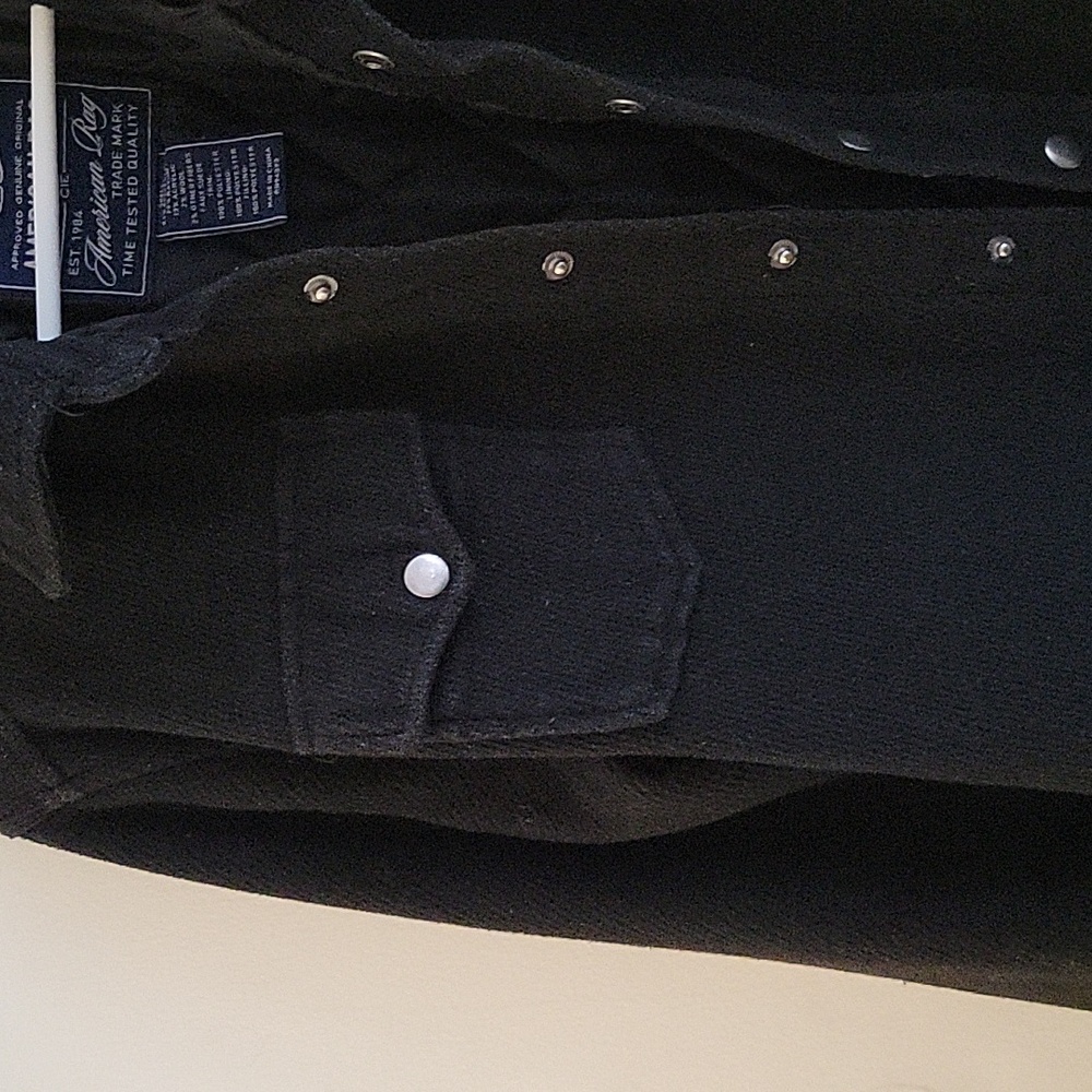 American Rag Quilted Elbow Patch Jacket Size M - Picture 4 of 8